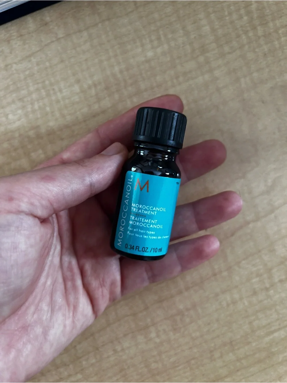 Moroccan oil Morrocanoil Hair Treatment .34oz 10ml Travel Size Brand New